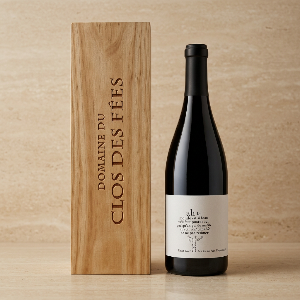 Domaine du Clos des Fées, 100 Phrases Pour Éventails Pinot Noir 2020, IGP Côtes Catalanes