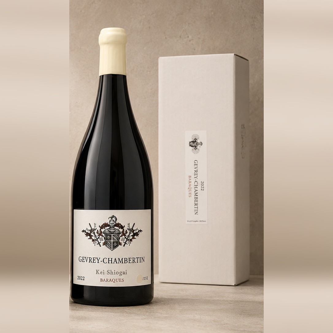 Kei Shiogai, Gevrey-Chambertin « Baraques » Magnum 2022, Gevrey-Chambertin « Baraques »