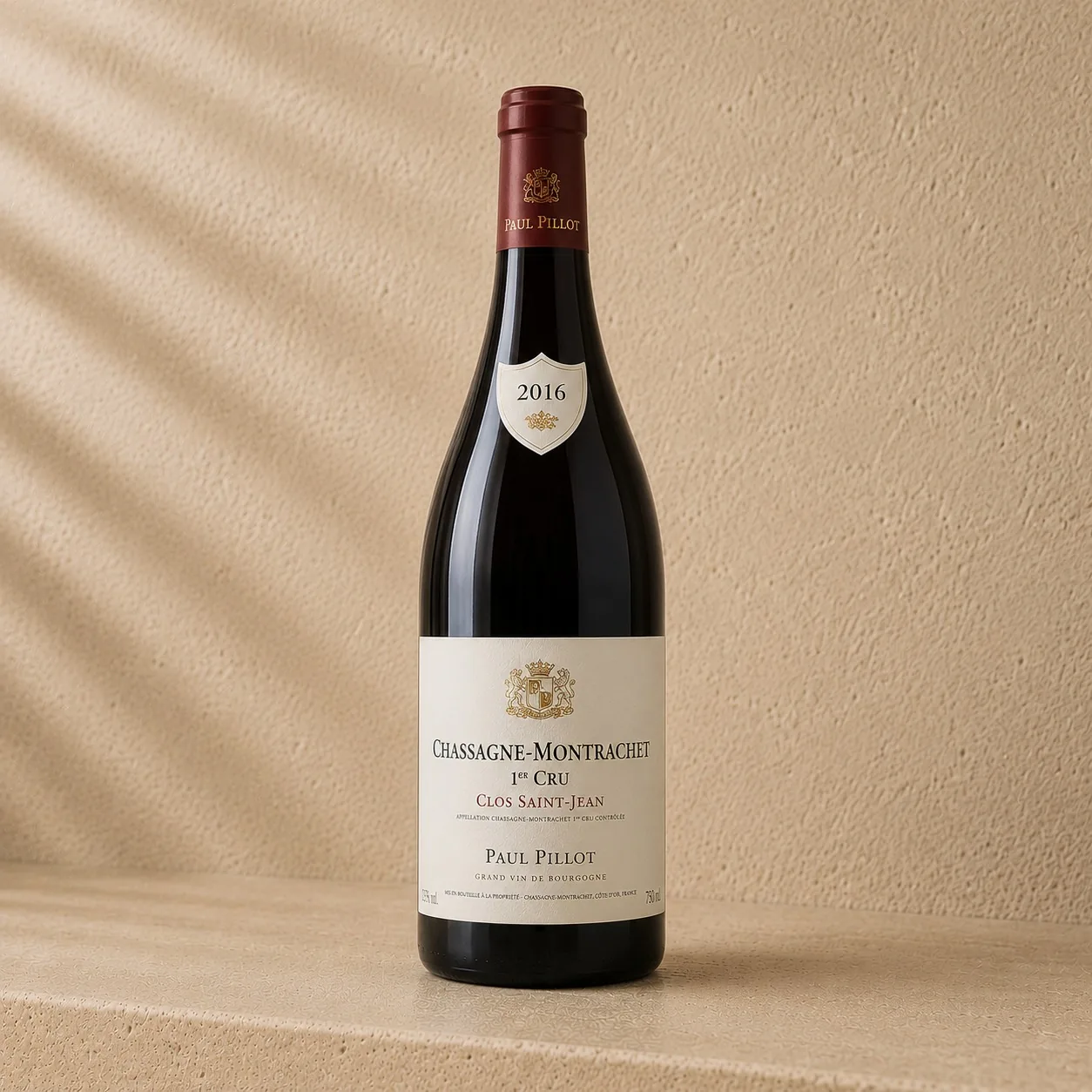 Domaine Paul Pillot, Chassagne-Montrachet 1er Cru « Clos Saint-Jean » 2016, Chassagne-Montrachet 1er Cru « Clos Saint-Jean »